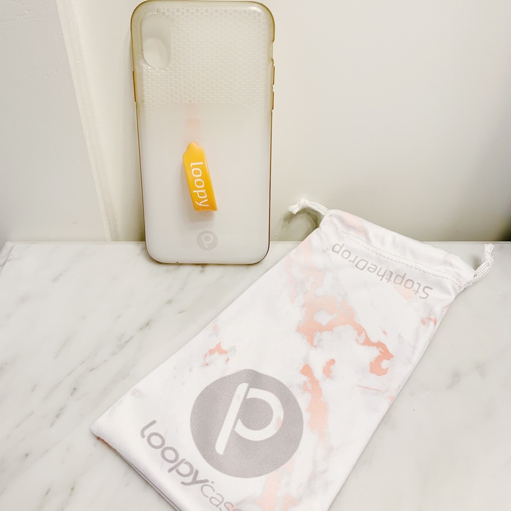 Loopy Case for iPhone Model X/XS, Clear